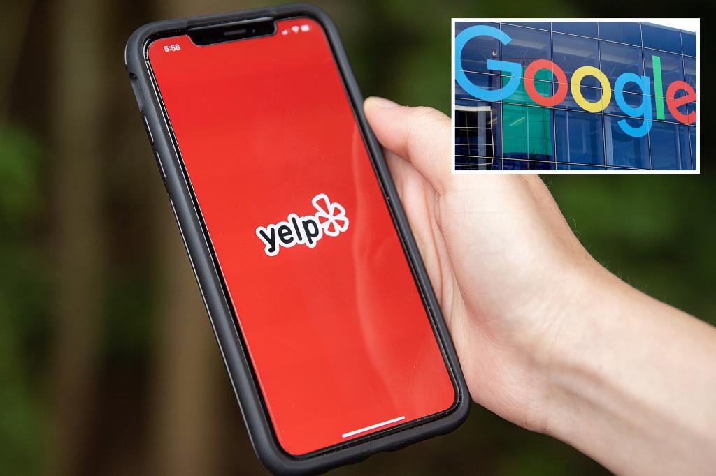 Yelp Claims Google Uses Search Monopoly To Promote Its Reviews, 'Hungry' Rivals: Lawsuit