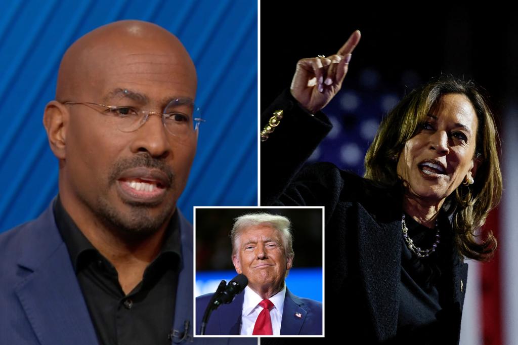 CNN's Van Jones makes Kamala Harris' grim admission as voters head to the polls