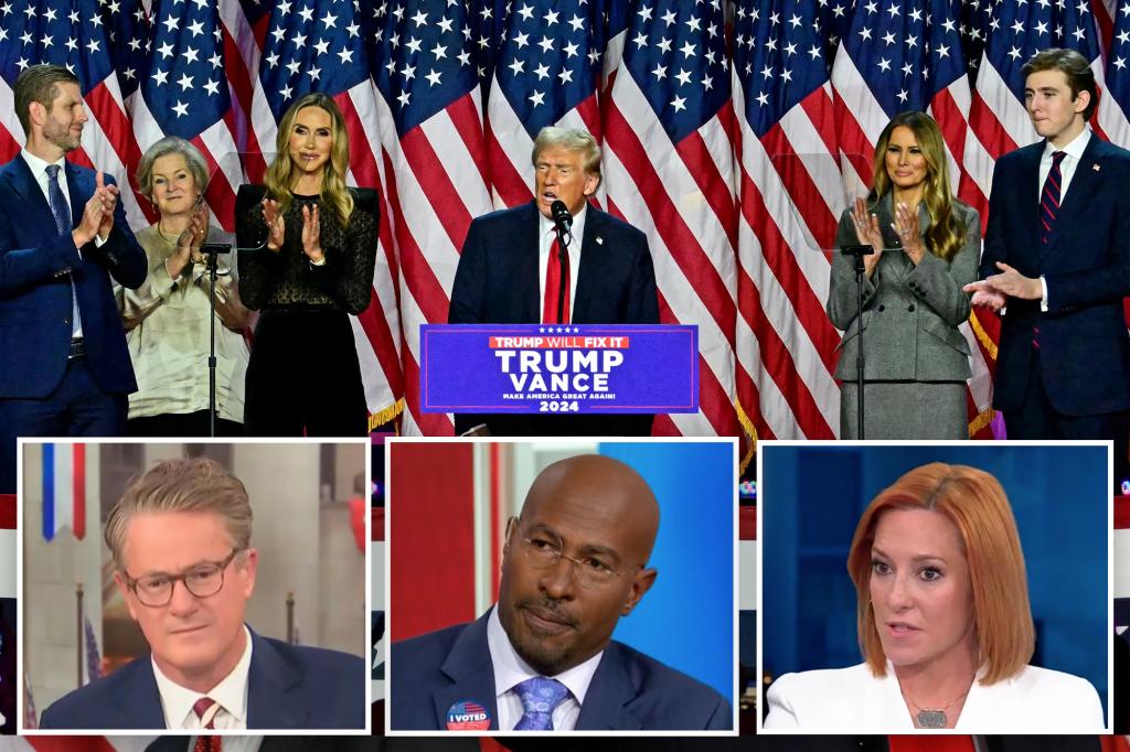 CNN, MSNBC anchors hold back tears after Trump's stunning victory: 'Nightmare'