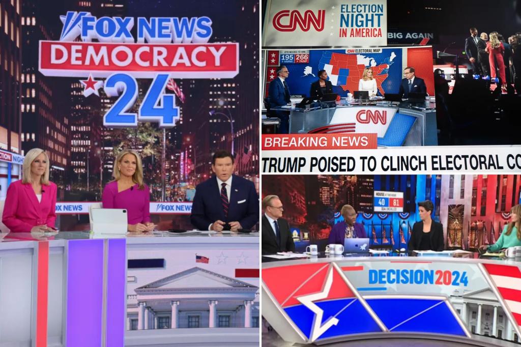 Fox News Crushes Rivals In Election Night Ratings Race - CNN Falls Behind MSNBC