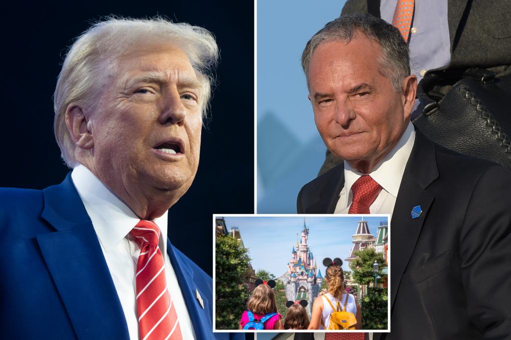 Trump praises ex-Marvel boss Ike Perlmutter for 'leaving Disney': 'He didn't want to wake up Donald Duck'