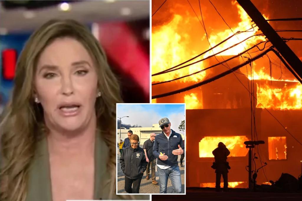 Caitlyn Jenner predicts 'change' in California as LA fires shine 'bright light' on state's 'weaknesses'