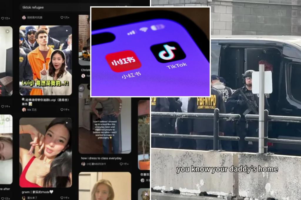 American TikTok refugees flock to Chinese-owned social media app RedNote in protest