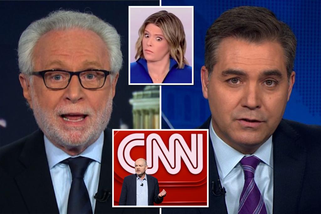 CNN to move morning Wolf Blitzer in massive shakeup at embattled network: report