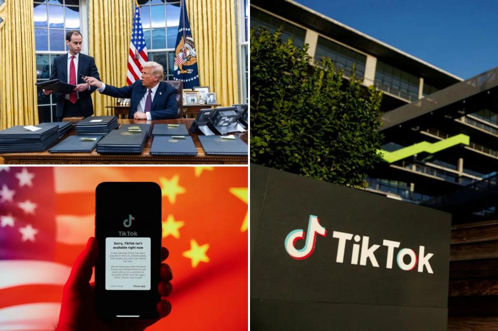 TikTok still in limbo, unavailable in US app stores as uncertainty surrounding Trump's 75-day extension swirls