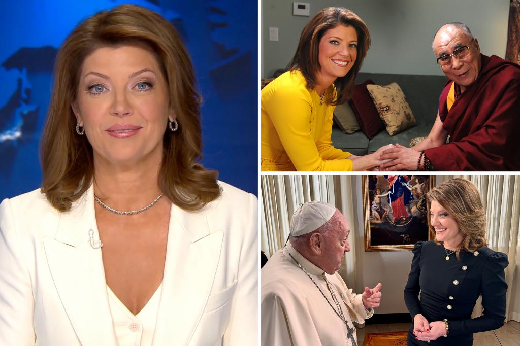 Norah O'Donnell leaves "CBS Evening News" after 5 years in emotional sign: "Honor of a Life"