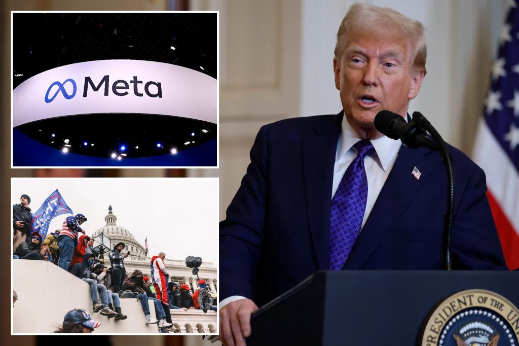 Meta agrees to pay $ 25m to repay the lawsuit from Trump after January 6 suspension