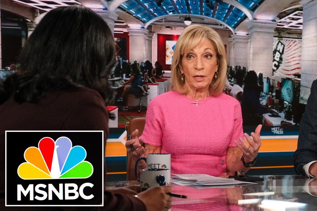 Andrea Mitchell to leave Anchor Msnbc Chairman this Friday after 17 years