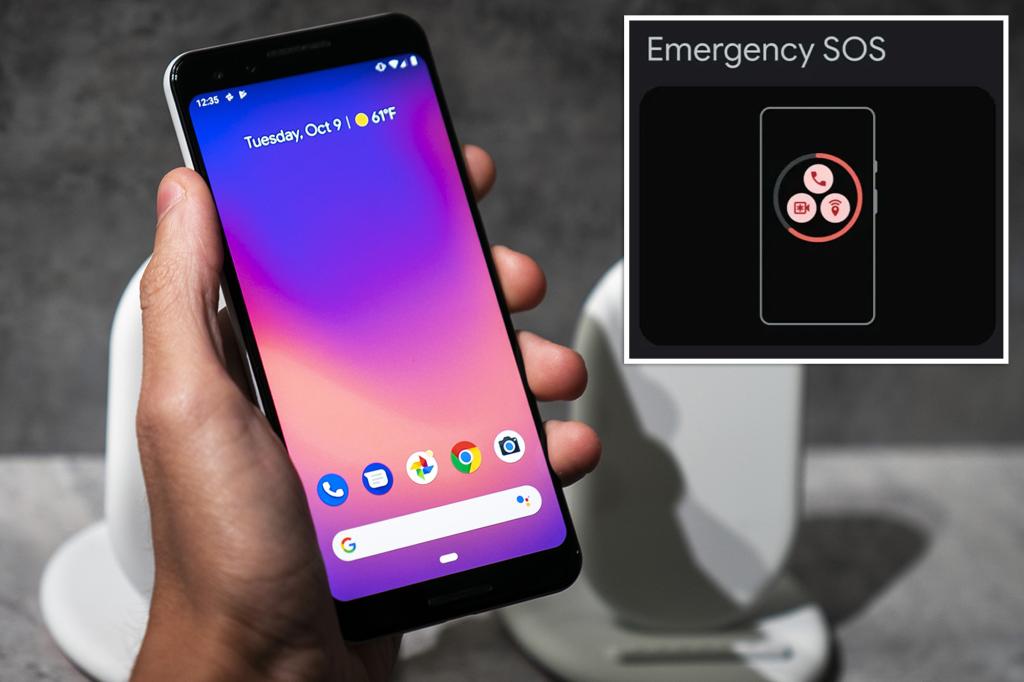 User android accidentally makes texts nuds friends, family because of the emergency alarm: 'Excellent way to send D -K photo