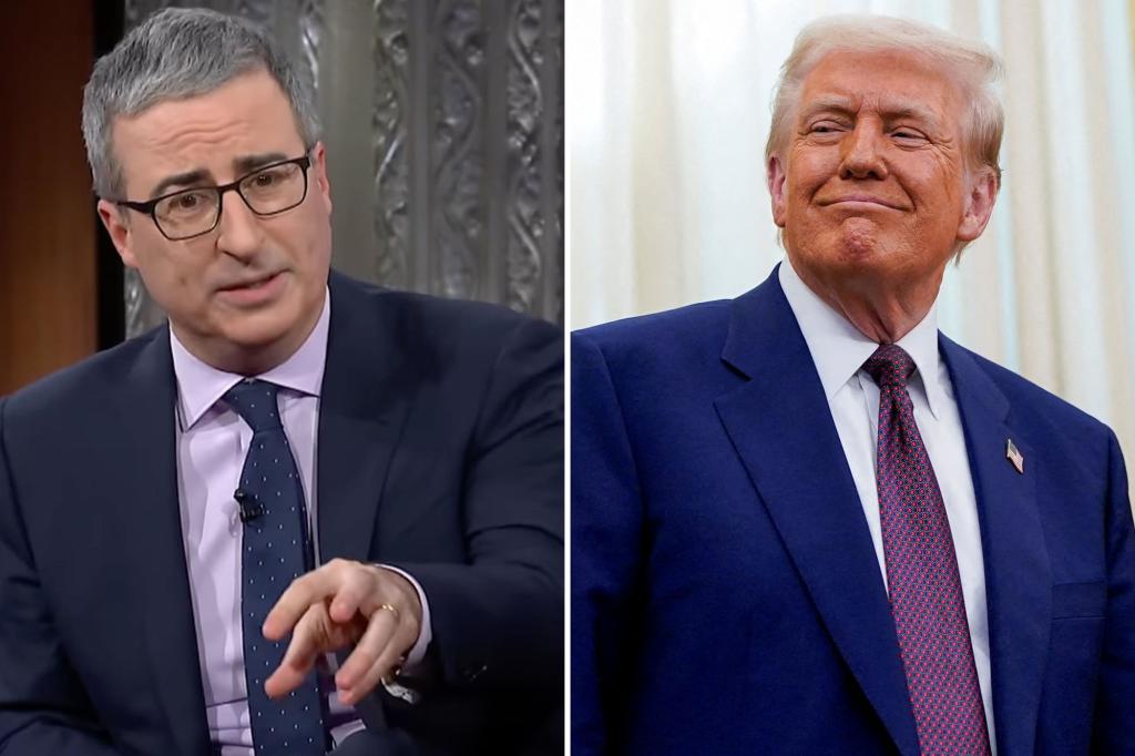 John Oliver does not plan to escape from America between Trump's second term: 'Titanic landing