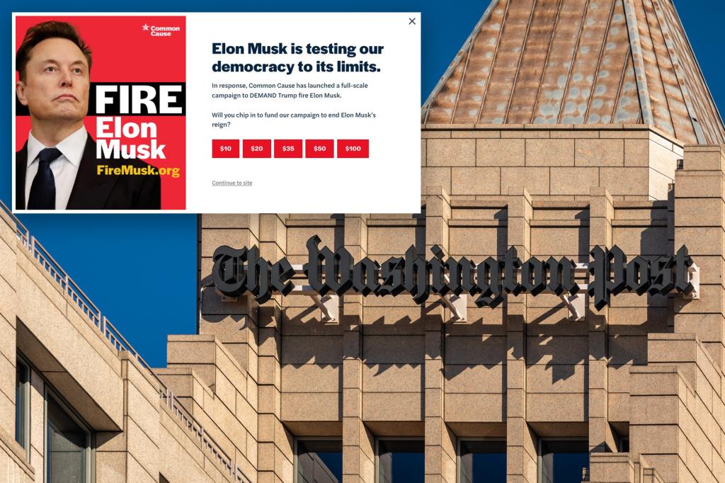 Washington Post Sparks renewed the noise to report that kills advertising by asking Trump to light Doge Boss Elon Musk