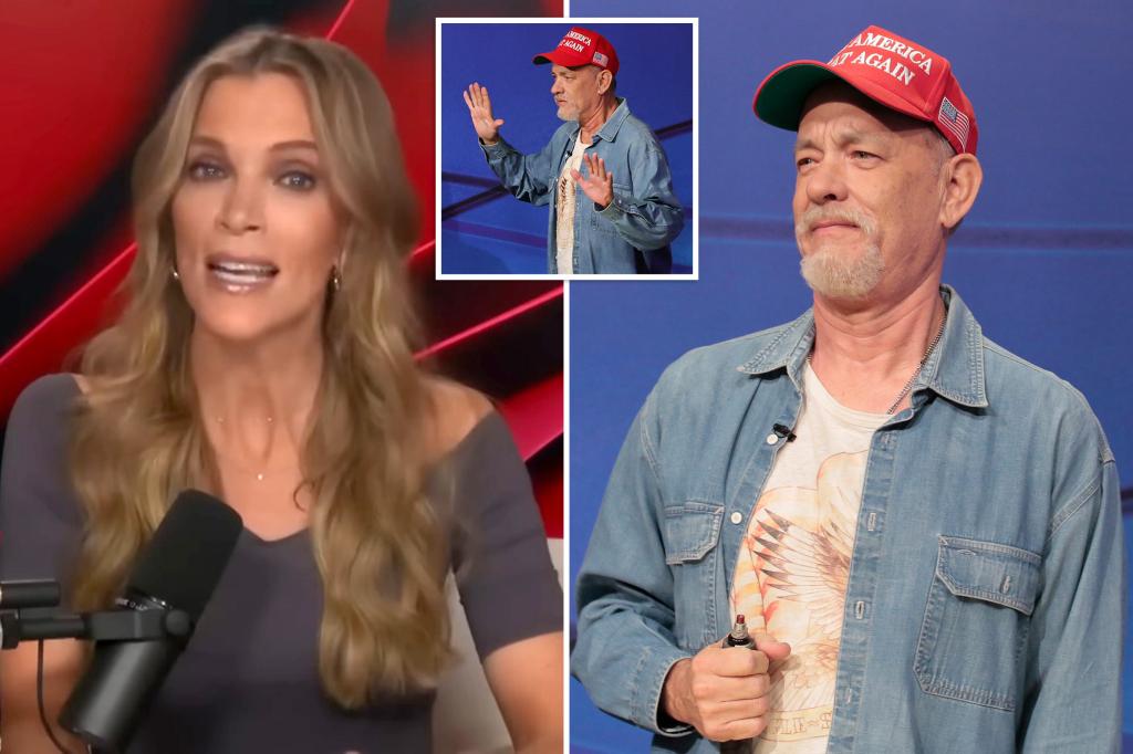 Megyn Kelly collides Tom Hanks for 'racist' portrayal of Maga voters during 'Snl' special